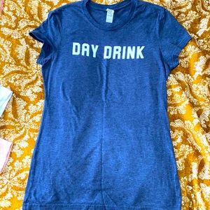 Navy blue women’s shirt size small